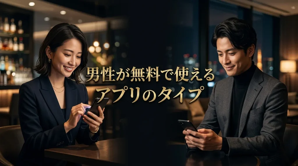 知っておきたい!男性が無料で使えるマッチングアプリは3つのタイプがある 知っておきたい!男性が無料で使えるマッチングアプリは3つのタイプがある