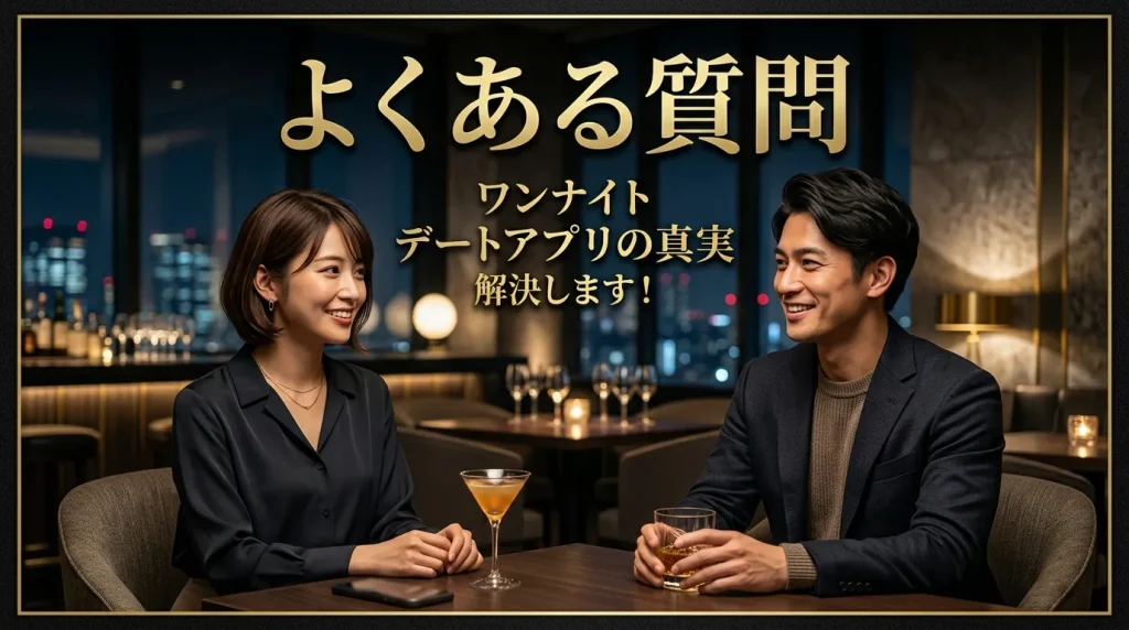 ワンナイトアプリに関するよくある質問