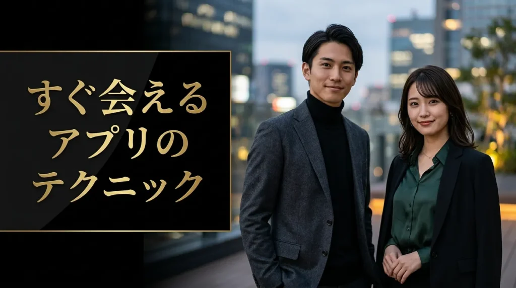 すぐ会えるマッチングアプリで即日デートを実現する7つの具体的テクニック