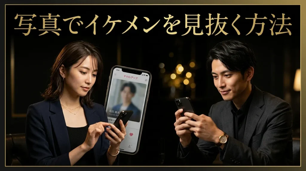 写真でイケメンかどうかを見抜く確実な方法 写真でイケメンかどうかを見抜く確実な方法