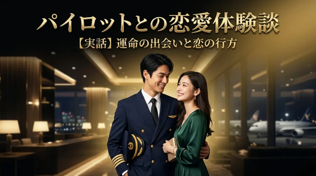 パイロットとの恋愛体験談と口コミ パイロットとの恋愛体験談と口コミ