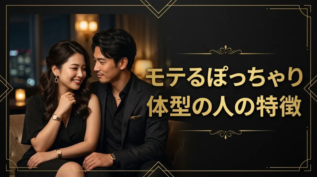 モテるぽっちゃり体型の人に共通する7つの特徴 モテるぽっちゃり体型の人に共通する7つの特徴