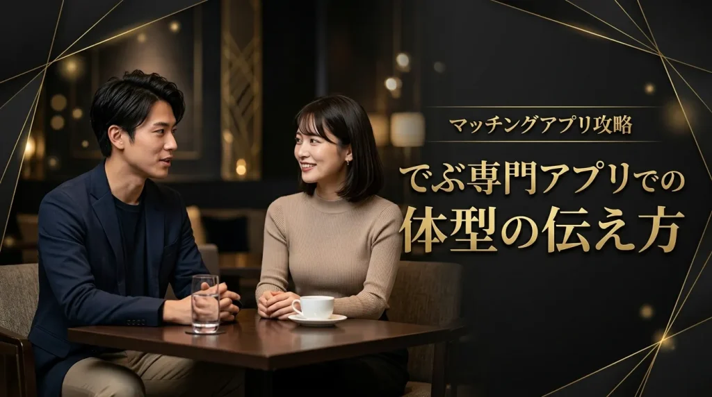 でぶ専門アプリでの体型の伝え方完全ガイド でぶ専門アプリでの体型の伝え方完全ガイド
