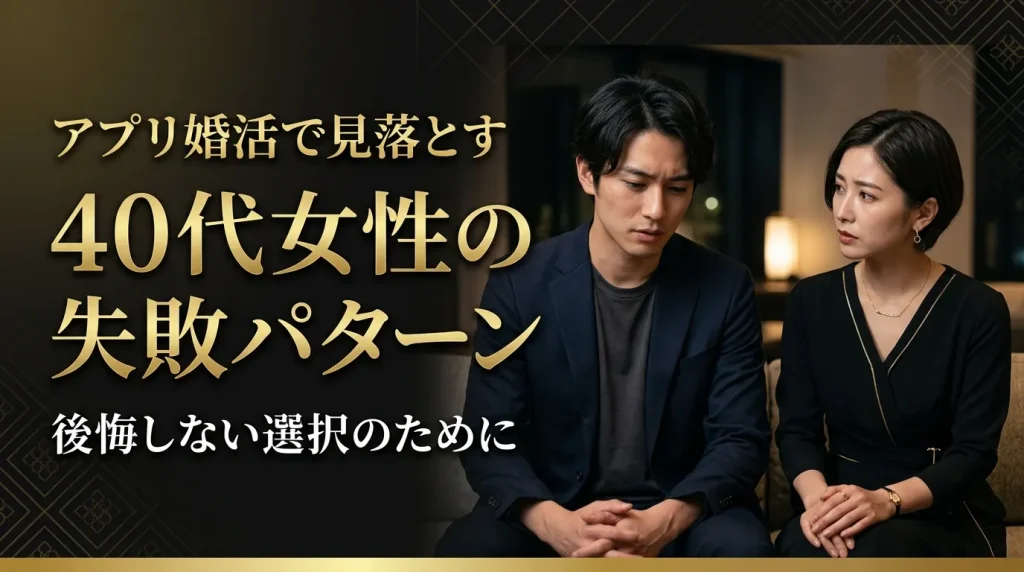 40代女性が避けるべき7つの失敗パターン