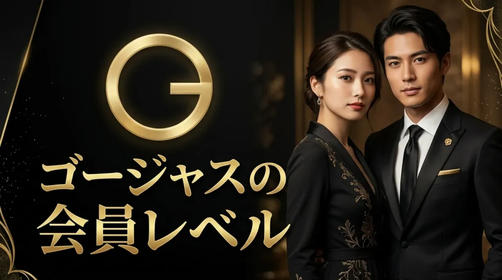 ゴージャスの会員レベルを男女別に徹底分析 本当にハイスペックなのか