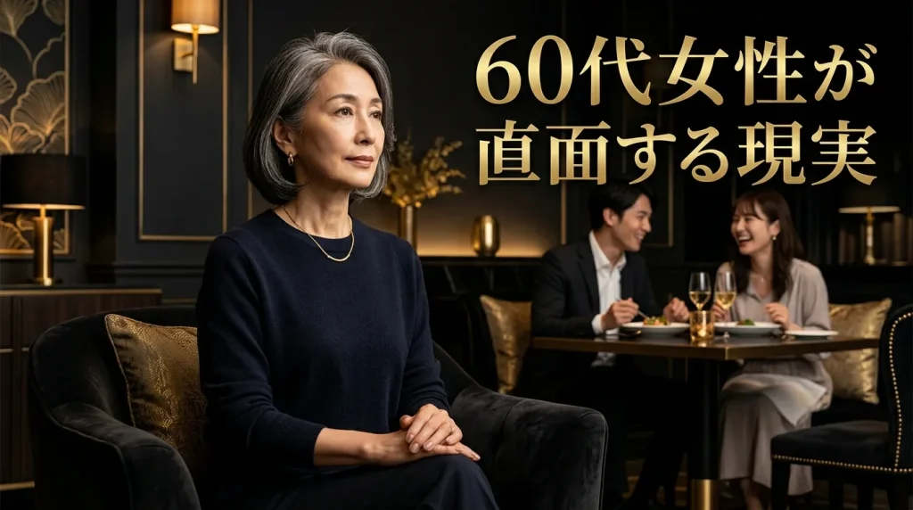 60代女性がマッチングアプリで直面する5つの現実