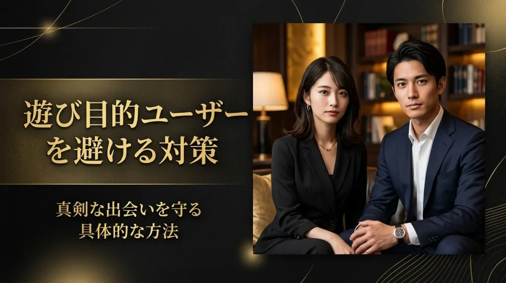 遊び目的・暇つぶしユーザーを避けるための対策 遊び目的・暇つぶしユーザーを避けるための対策