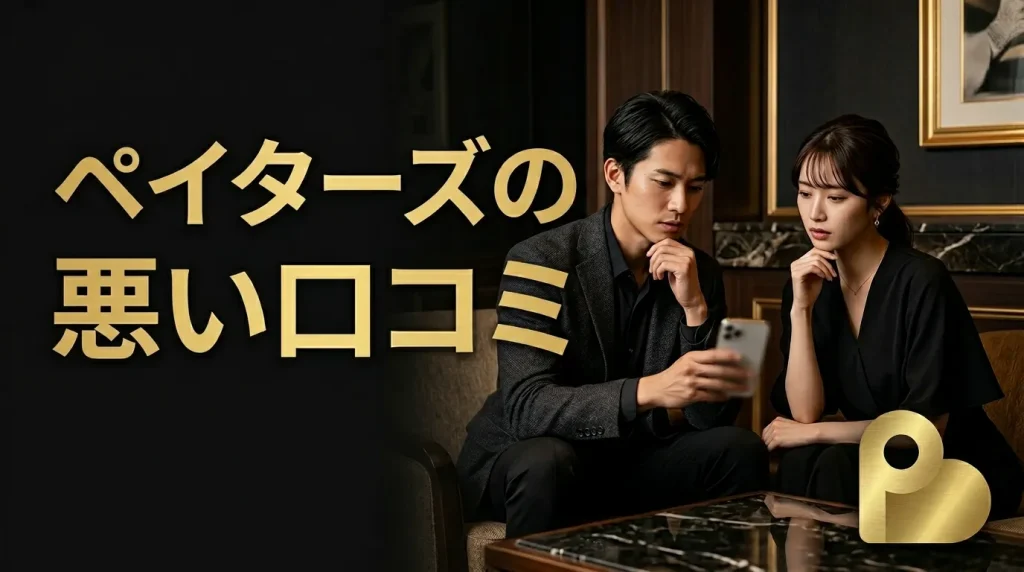 ペイターズの悪い口コミと注意すべき点