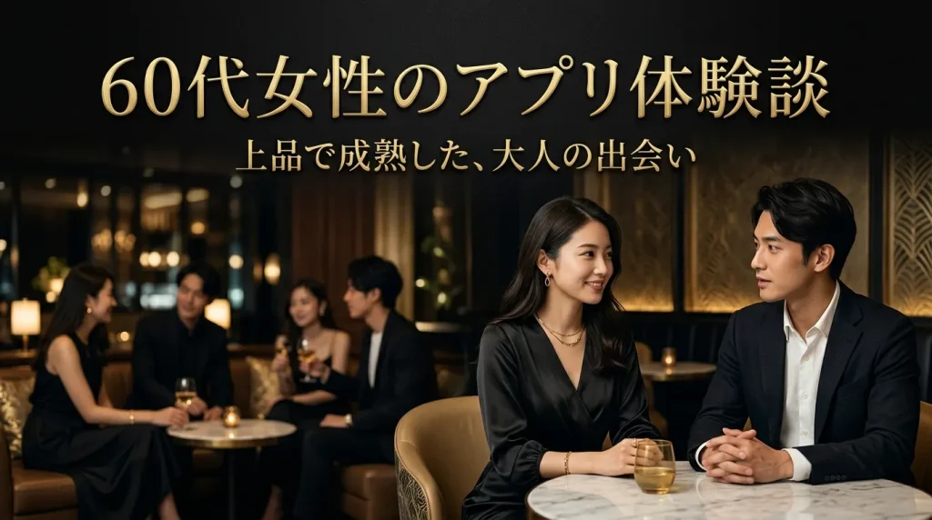 60代女性のマッチングアプリ体験談