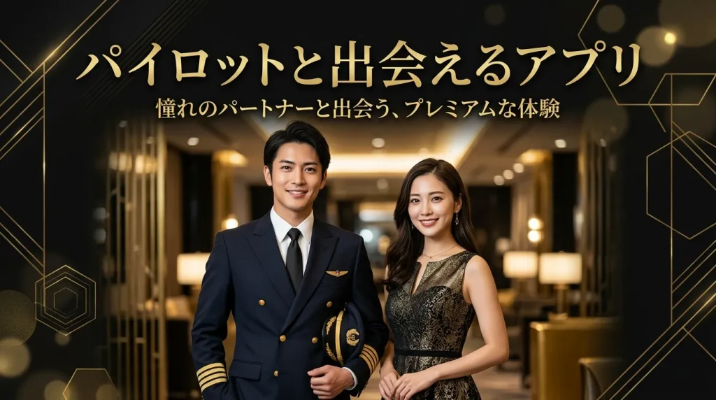 パイロットと出会えるマッチングアプリおすすめ7選 パイロットと出会えるマッチングアプリおすすめ7選
