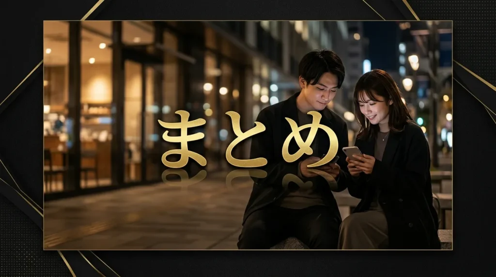 まとめ【位置情報マッチングアプリで理想の出会いを見つけよう】 まとめ【位置情報マッチングアプリで理想の出会いを見つけよう】