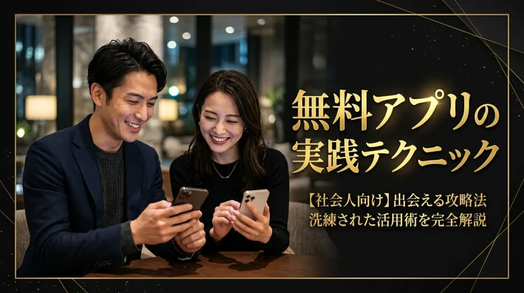 無料マッチングアプリで確実に出会うための実践テクニック 無料マッチングアプリで確実に出会うための実践テクニック