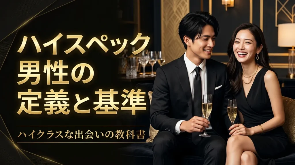 ハイスペック男性の定義と基準を正しく理解しよう