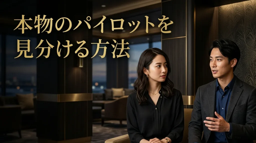 マッチングアプリで本物のパイロットを見分ける方法 マッチングアプリで本物のパイロットを見分ける方法