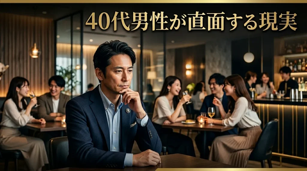 40代男性がマッチングアプリで直面する5つの厳しい現実