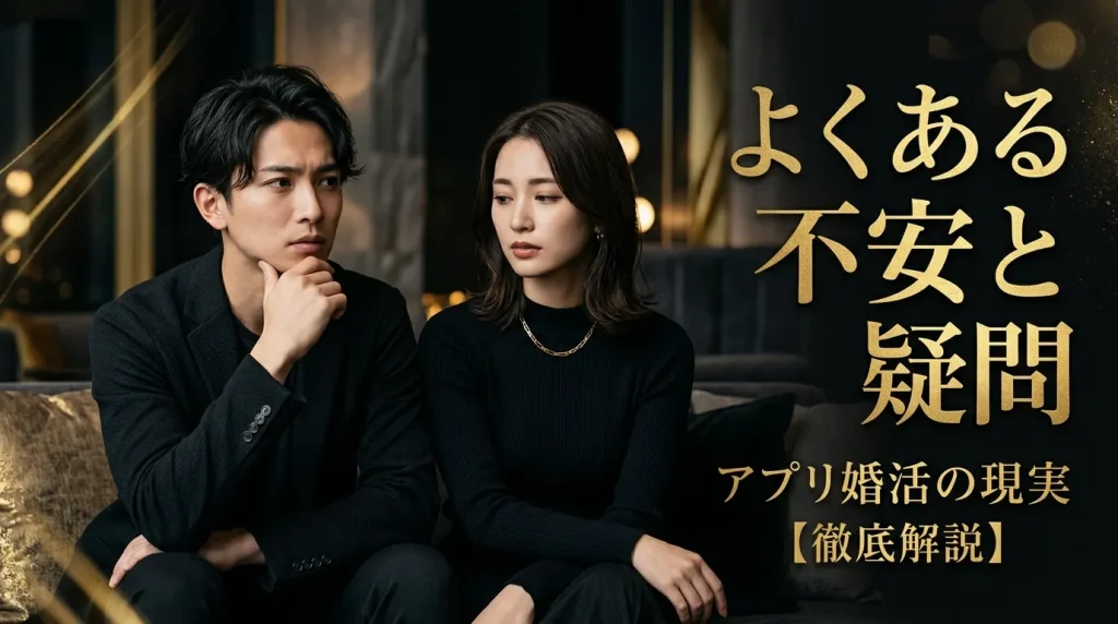 既婚者マッチングアプリに関するよくある不安と疑問