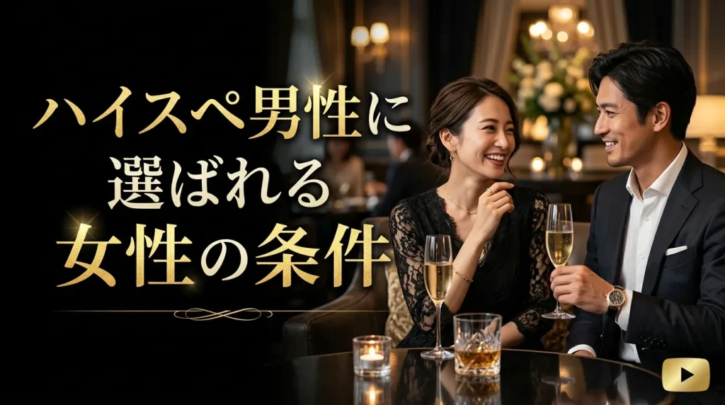 ハイスペック男性に選ばれる女性になるための5つの条件