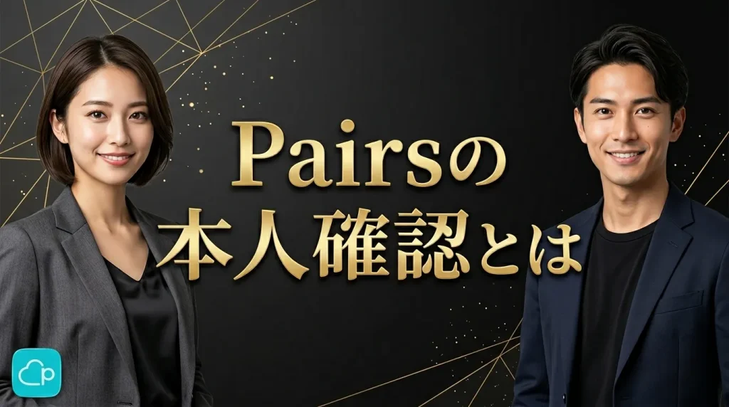 Pairs（ペアーズ）の本人確認とは何か
