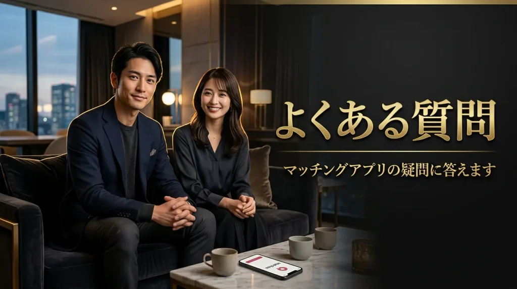 40代女性のマッチングアプリに関するよくある質問
