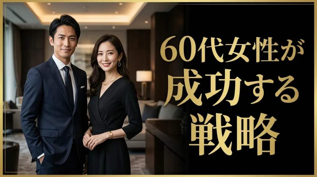 60代女性がマッチングアプリで成功するための7つの戦略