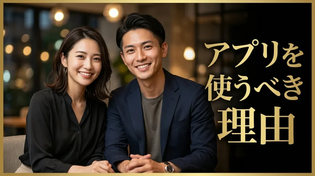 50代既婚者がマッチングアプリを使うべき3つの理由