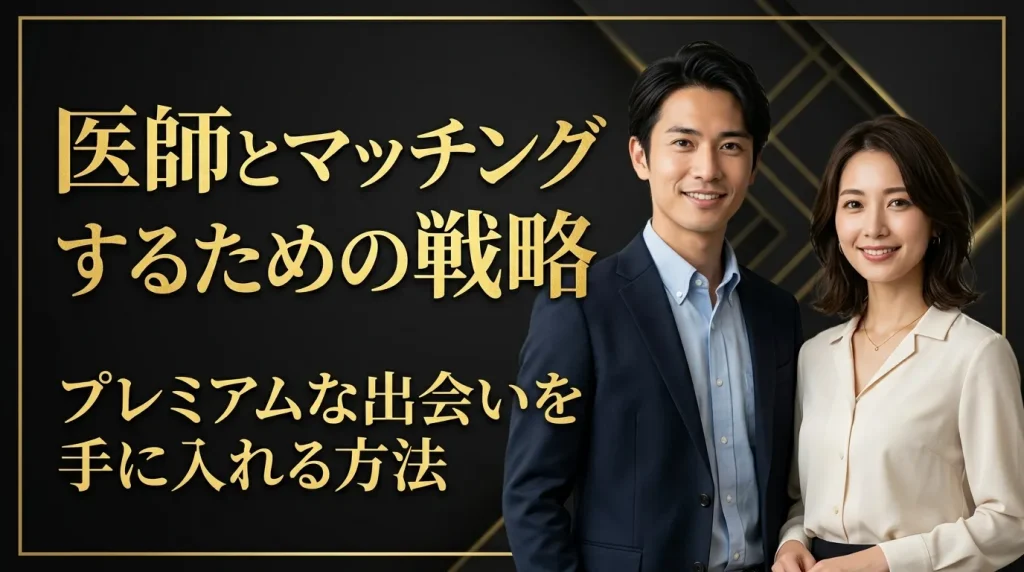 医師とマッチングするための具体的戦略