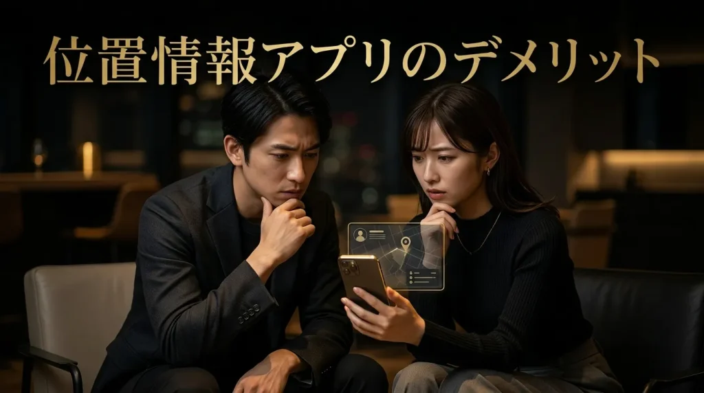 位置情報マッチングアプリのデメリットと注意点【安全に使うために】 位置情報マッチングアプリのデメリットと注意点【安全に使うために】