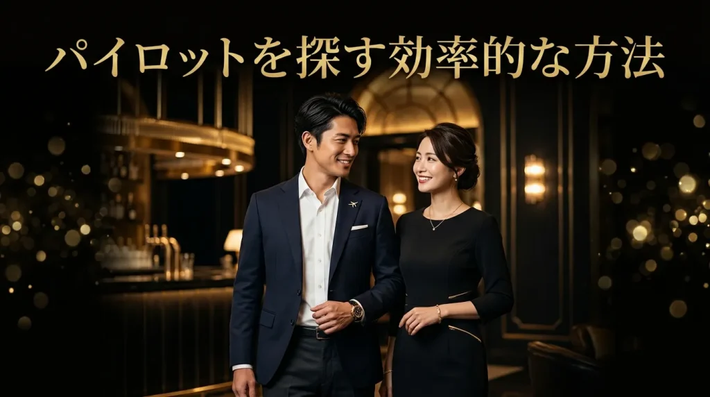 マッチングアプリでパイロットを探す効率的な方法 マッチングアプリでパイロットを探す効率的な方法
