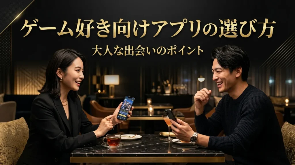 ゲーム好き向けマッチングアプリの選び方とポイント ゲーム好き向けマッチングアプリの選び方とポイント