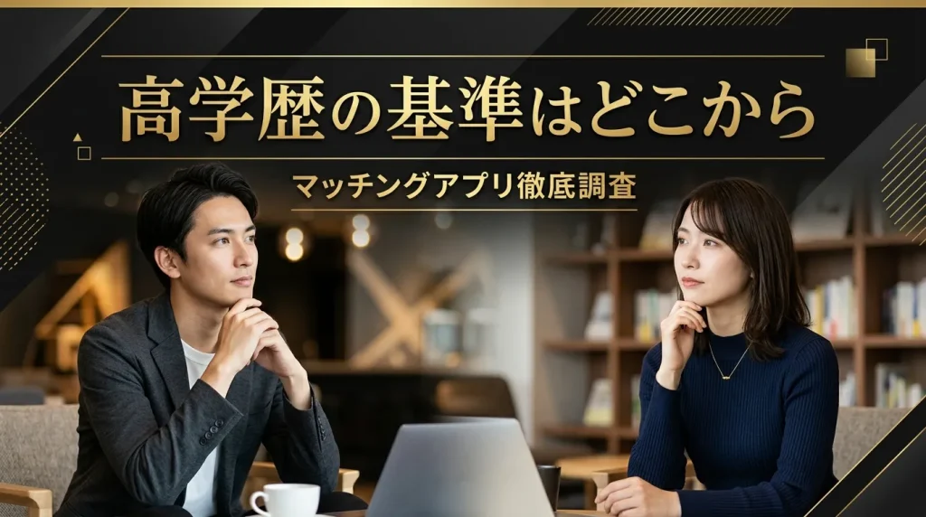 高学歴の基準はどこから | マッチングアプリにおける学歴の定義 高学歴の基準はどこから | マッチングアプリにおける学歴の定義