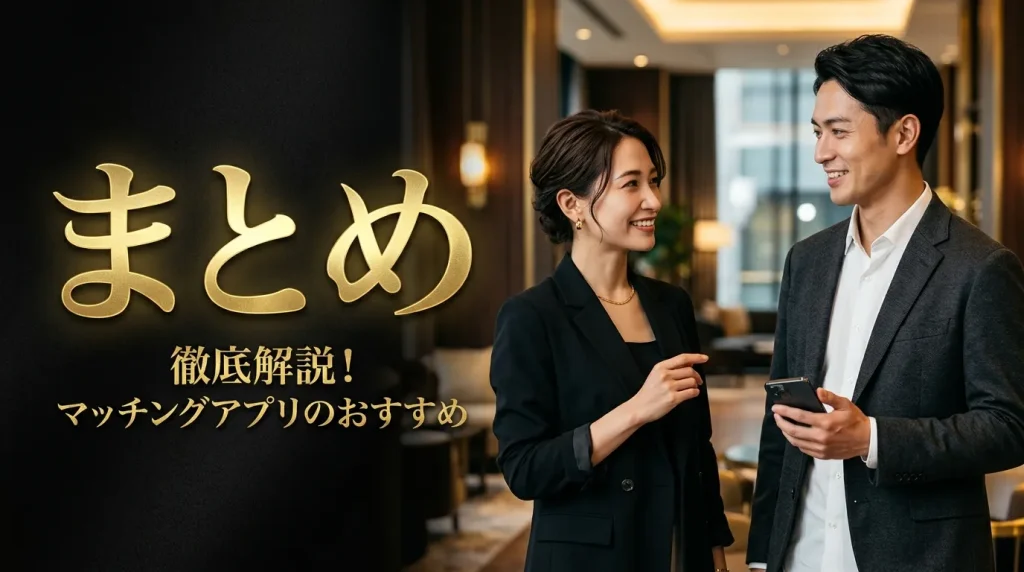 まとめ|40代男性でもマッチングアプリで成功できる