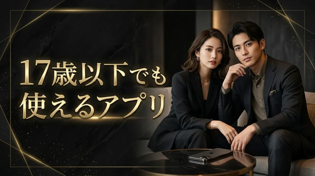 17歳以下でも使える友達作りアプリ3選 17歳以下でも使える友達作りアプリ3選