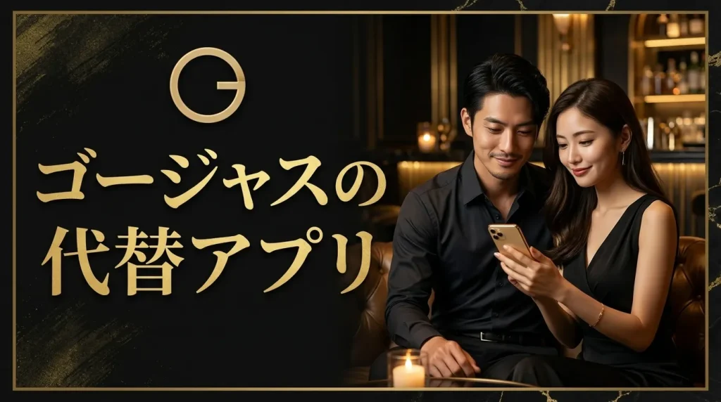 ゴージャスが合わなかった方におすすめの代替マッチングアプリ