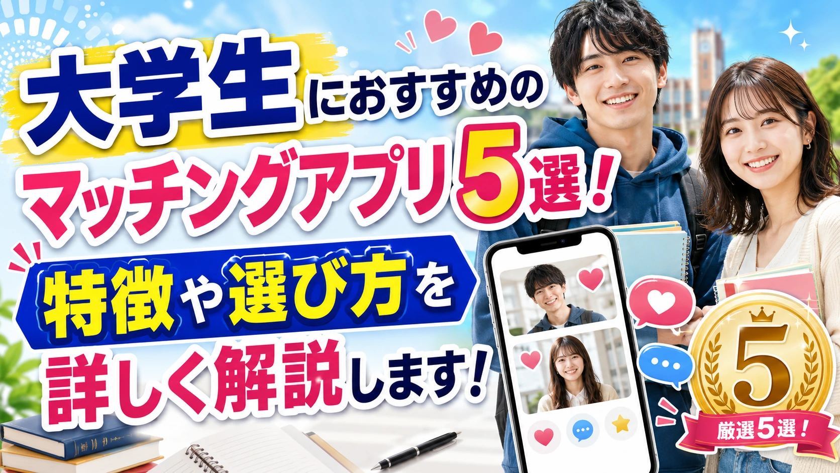 マッチング アプリ 大学生