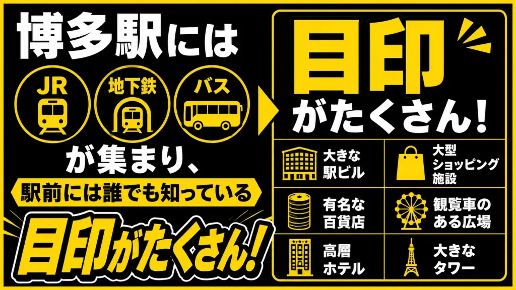 合流しやすい待ち合わせ場所が多く次の店に移動しやすい