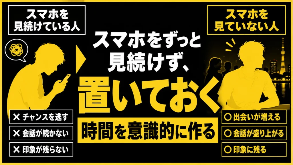 スマホを置く時間を作って今ここにいる感を出す