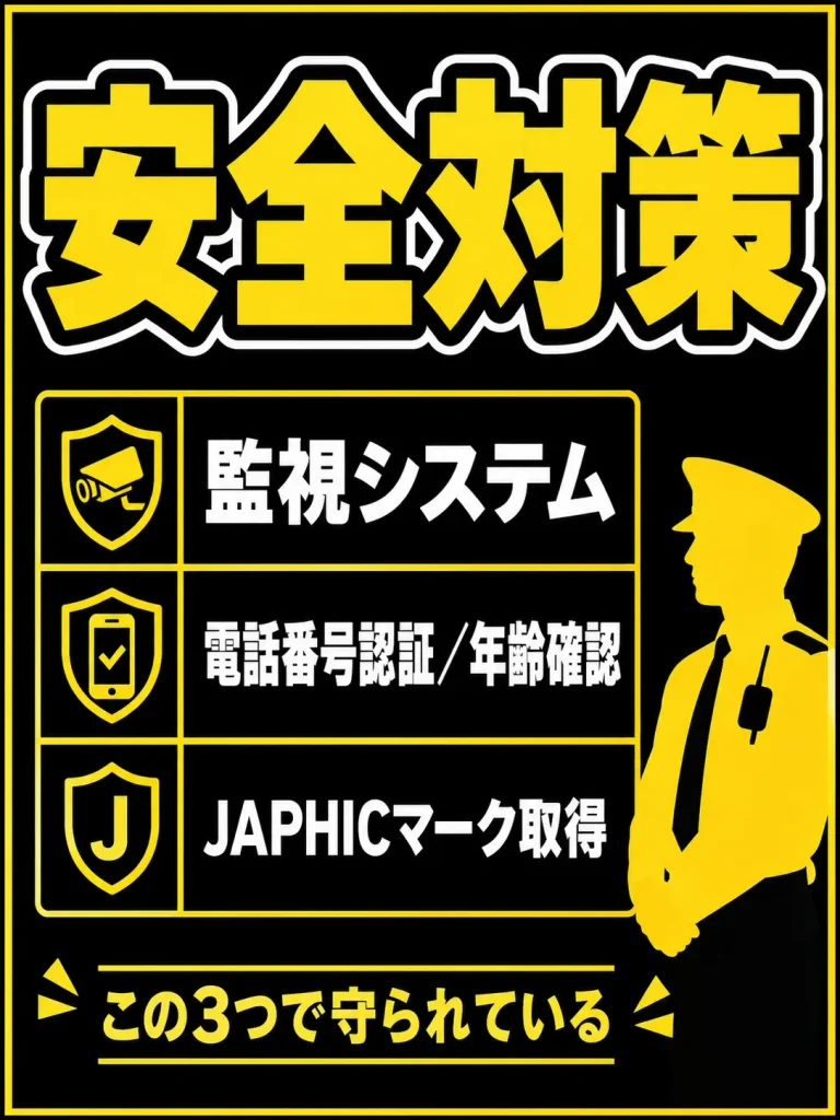 ハッピーメールが安全な理由
