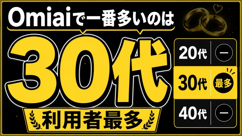Omiaiをおすすめする人