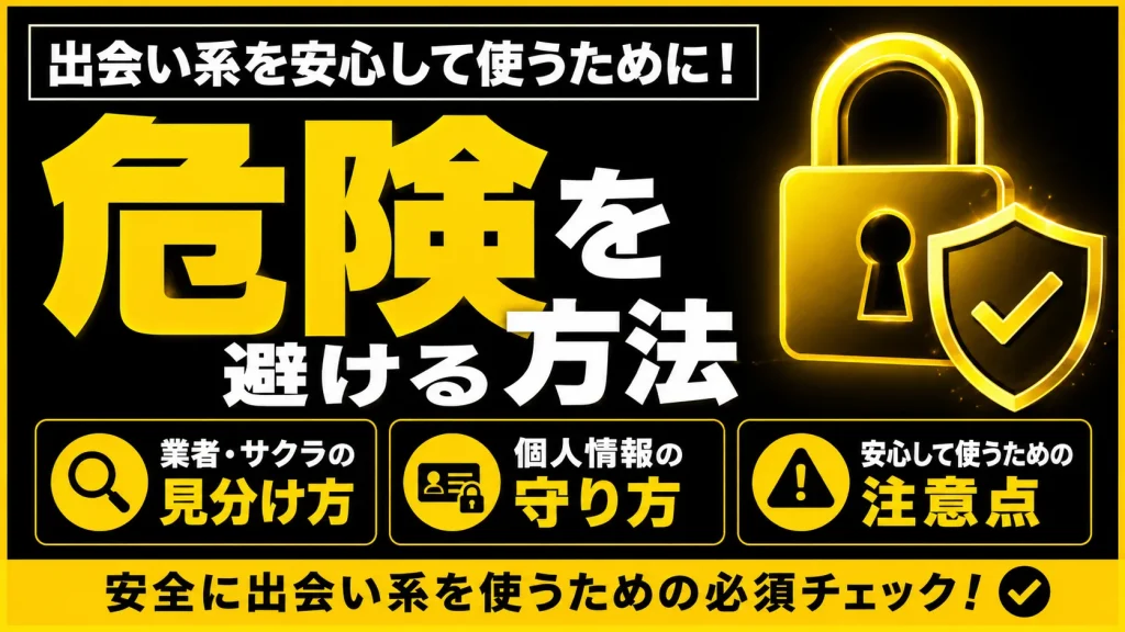 ハッピーメールを安全に使うために知っておくこと