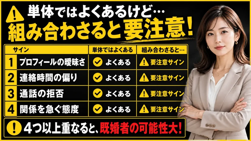 まとめ|単身赴任中の既婚者の特徴を見抜くコツは違和感を見逃さないこと