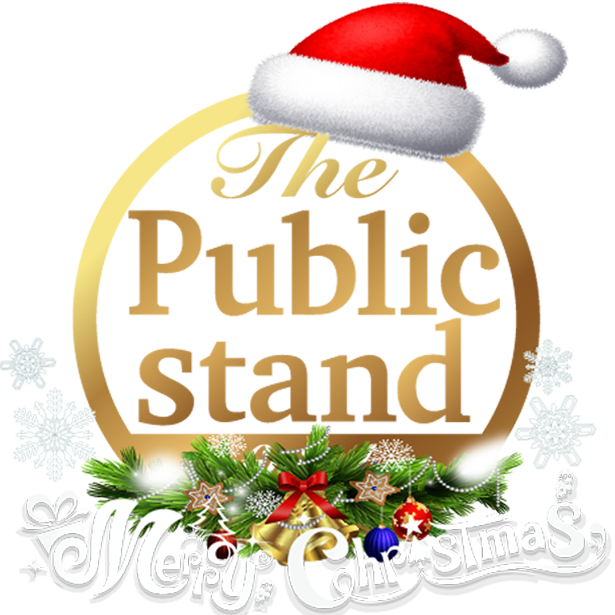 Public stand logo yellow
