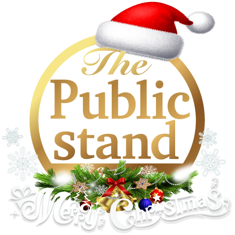 Public stand logo yellow