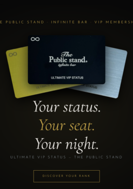 「The Public Stand」VIPカード制度開始